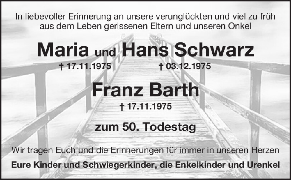  Traueranzeige für Maria Schwarz vom 25.11.2025 aus Mittelbayerische Zeitung Kelheim